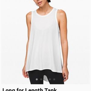 Lululemon long for length tank